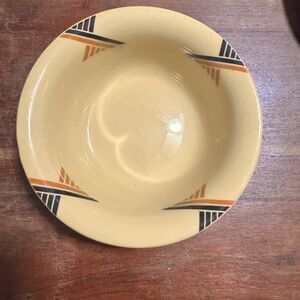 Vintage, totally unique McNicol China Roloc Heavy Bowl Retro Restaurant Ware.